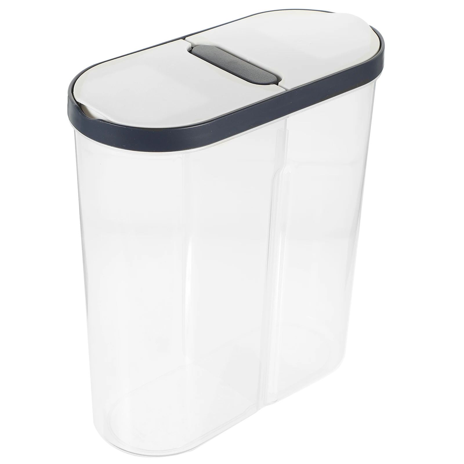 Airtight Rice Container with Divided Compartment - Large Capacity Freshness Locking Storage Box for Dry Foods Kitchen Cereal
Airtight Rice Container with Divided Compartment - Large Capacity Freshness Locking Storage Box for Dry Foods Kitchen Cereal