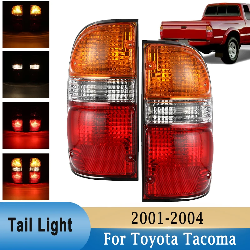 Left & Right Tail Light Assemblies for Toyota Tacoma 2001-2004 Rear Driving Light ( With bulbs & Wiring) 8542090954 8155004060
Left & Right Tail Light Assemblies for Toyota Tacoma 2001-2004 Rear Driving Light ( With bulbs & Wiring) 8542090954 8155004060