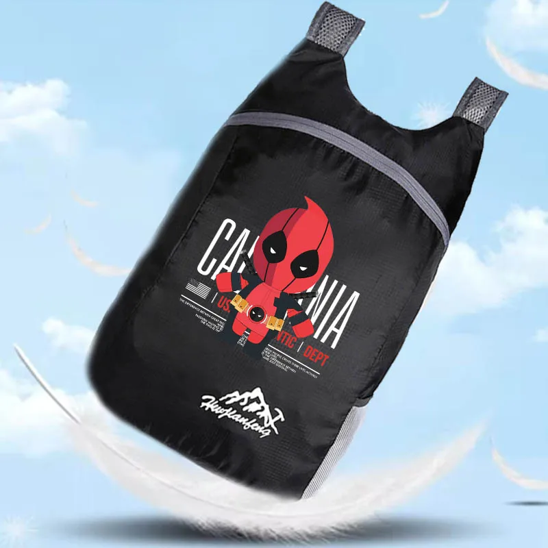 New Dead-pool Superhero Outdoor Ultra-light Travel Portable Folding Backpack Storage Bag Mountaineering Leisure Sports Backpacks
New Dead-pool Superhero Outdoor Ultra-light Travel Portable Folding Backpack Storage Bag Mountaineering Leisure Sports Backpacks