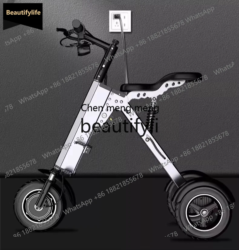 A601 Light foldable electric vehicle portable vehicle small fashion lightweight mini, three-wheeled work scooter
A601 Light foldable electric vehicle portable vehicle small fashion lightweight mini, three-wheeled work scooter