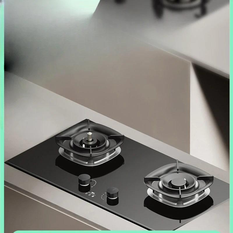 Gas stove, timed dual stove, household natural, liquefied 5.2KW strong fire embedded type
Gas stove, timed dual stove, household natural, liquefied 5.2KW strong fire embedded type