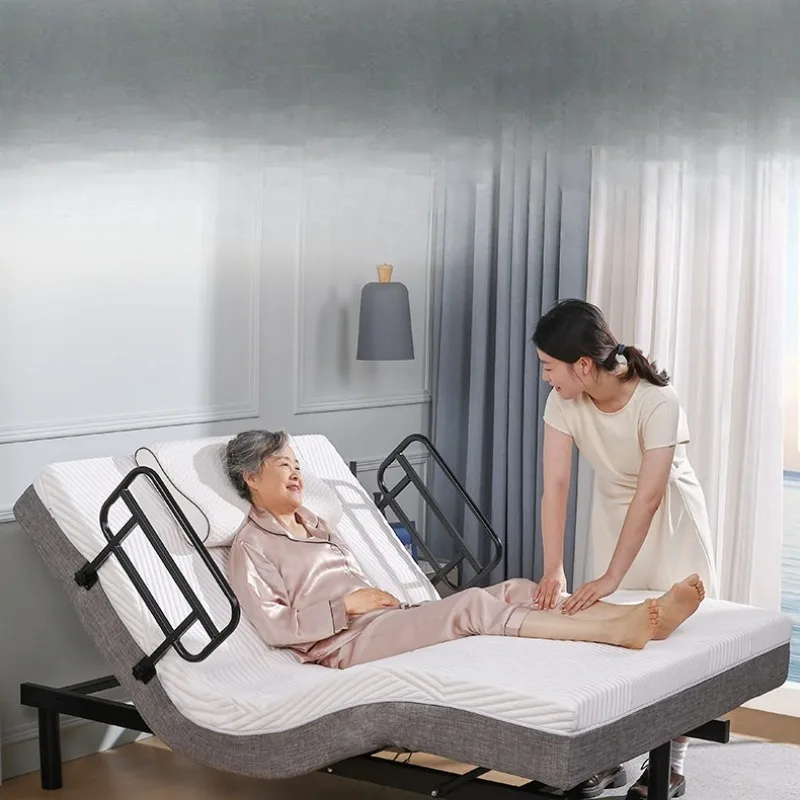 Household suitable old bed Electric smart Multifunctional single double Fuly automatic liftable nursing home nursing bed
Household suitable old bed Electric smart Multifunctional single double Fuly automatic liftable nursing home nursing bed