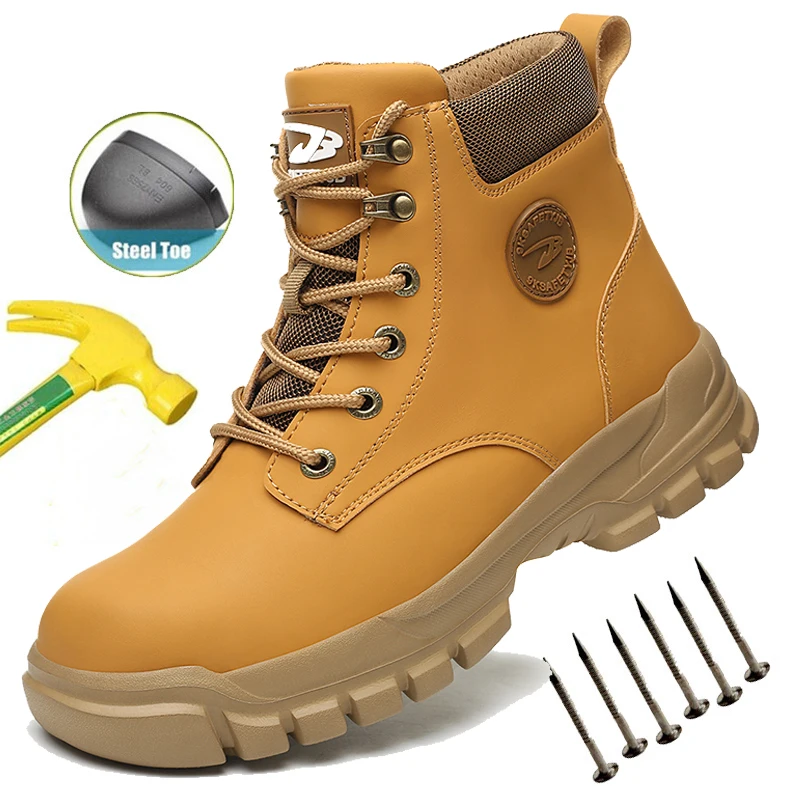 Safety Boots Men Steel Toe Boot Anti Scalding Welder Boots Work Shoes Anti-smash Protection Boots Indestructible Safety Shoes
Safety Boots Men Steel Toe Boot Anti Scalding Welder Boots Work Shoes Anti-smash Protection Boots Indestructible Safety Shoes