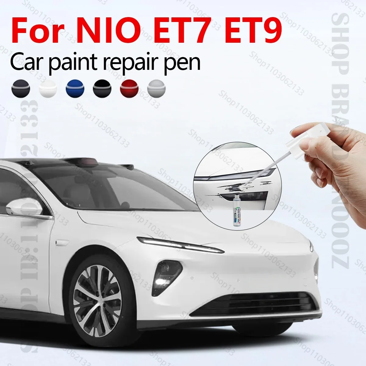 Car Paint Repair Pen For 2021-2025 NIO ET7 ET9 Paint Scratch Repair Accessories Orange Green White Sliver Blue Gray Gold
Car Paint Repair Pen For 2021-2025 NIO ET7 ET9 Paint Scratch Repair Accessories Orange Green White Sliver Blue Gray Gold