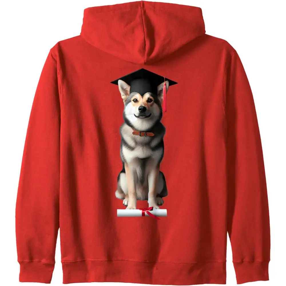 Толстовка с капюшоном для владельца собаки породы шведский валхунд, выпускник школы
Толстовка с капюшоном для владельца собаки породы шведский валхунд, выпускник школы