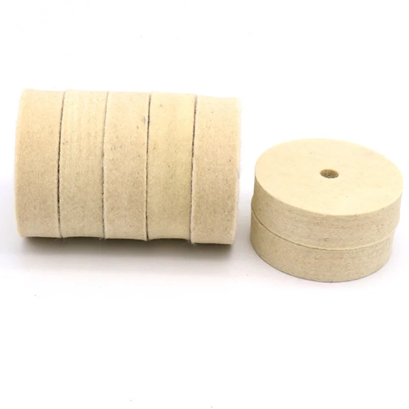 1/2pcs 3in 80mm Wool Polishing Wheel Furniture/Ceramics/Watches/Metal Grinding Wheels Power Tool Table Mill Wool Felt Polish
1/2pcs 3in 80mm Wool Polishing Wheel Furniture/Ceramics/Watches/Metal Grinding Wheels Power Tool Table Mill Wool Felt Polish