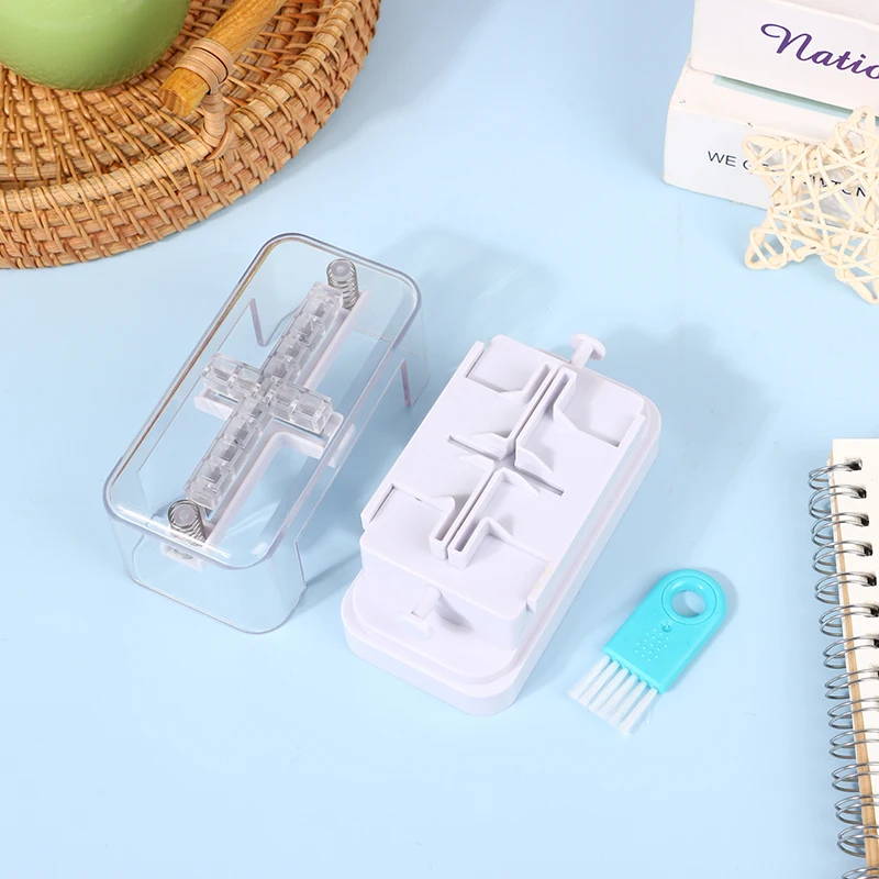 1/4 1/2 Pill Cutter Multiple Pill Splitter Stainless Steel Blade Quartering For Round Oblong Pills Tablet Cutter Splitter
1/4 1/2 Pill Cutter Multiple Pill Splitter Stainless Steel Blade Quartering For Round Oblong Pills Tablet Cutter Splitter