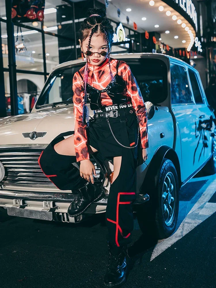 Urban Dance Girl Clothes Girl Jazz Dance Performance Suit Hip-hop Children K-pop Stage Outfit Fashion Clothes Cool Girls
Urban Dance Girl Clothes Girl Jazz Dance Performance Suit Hip-hop Children K-pop Stage Outfit Fashion Clothes Cool Girls