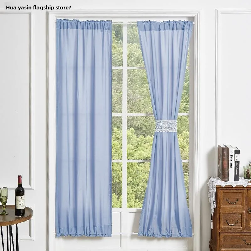 Half-Shade Pure Color Rod- Mounted Door Curtain French Style Thermal Insulation Polyester Diamond Mesh Door Curtain
Half-Shade Pure Color Rod- Mounted Door Curtain French Style Thermal Insulation Polyester Diamond Mesh Door Curtain