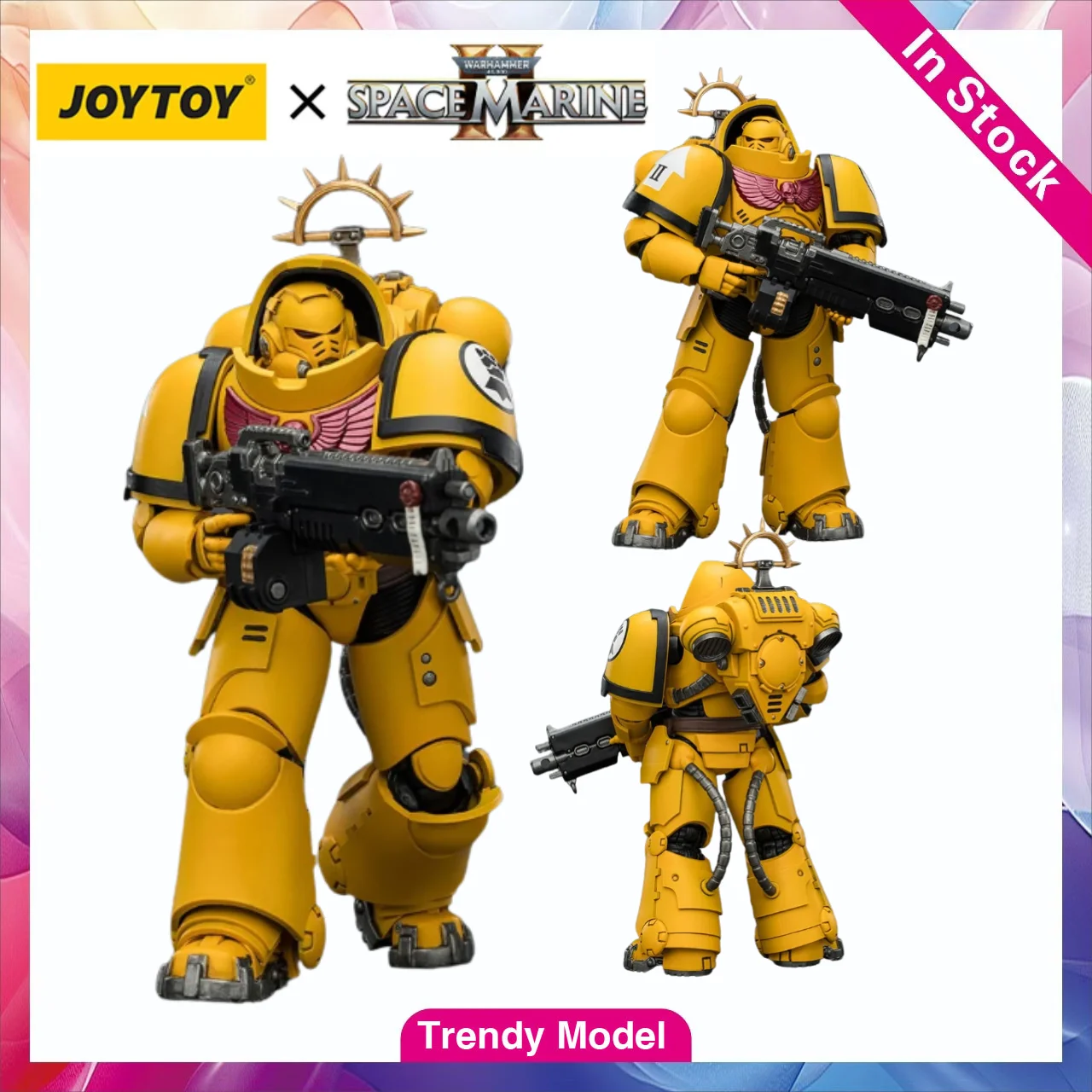 【TM】In Stock JOYTOY Warhammer40K Game Edition Imperial Fists Heavy Intercessor 1/18 Action Figures Model Toy Collection Ornament
【TM】In Stock JOYTOY Warhammer40K Game Edition Imperial Fists Heavy Intercessor 1/18 Action Figures Model Toy Collection Ornament