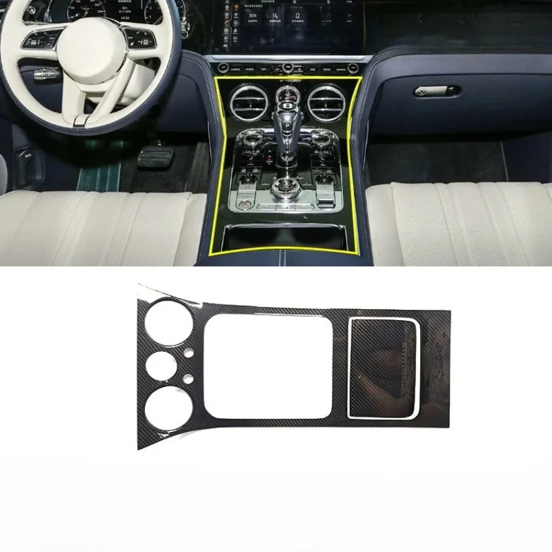 For Bentley Continental GT Real Dry Carbon Fiber 2020-2024 Interior Central Control Gear Panel Frame Modification Accessories
For Bentley Continental GT Real Dry Carbon Fiber 2020-2024 Interior Central Control Gear Panel Frame Modification Accessories