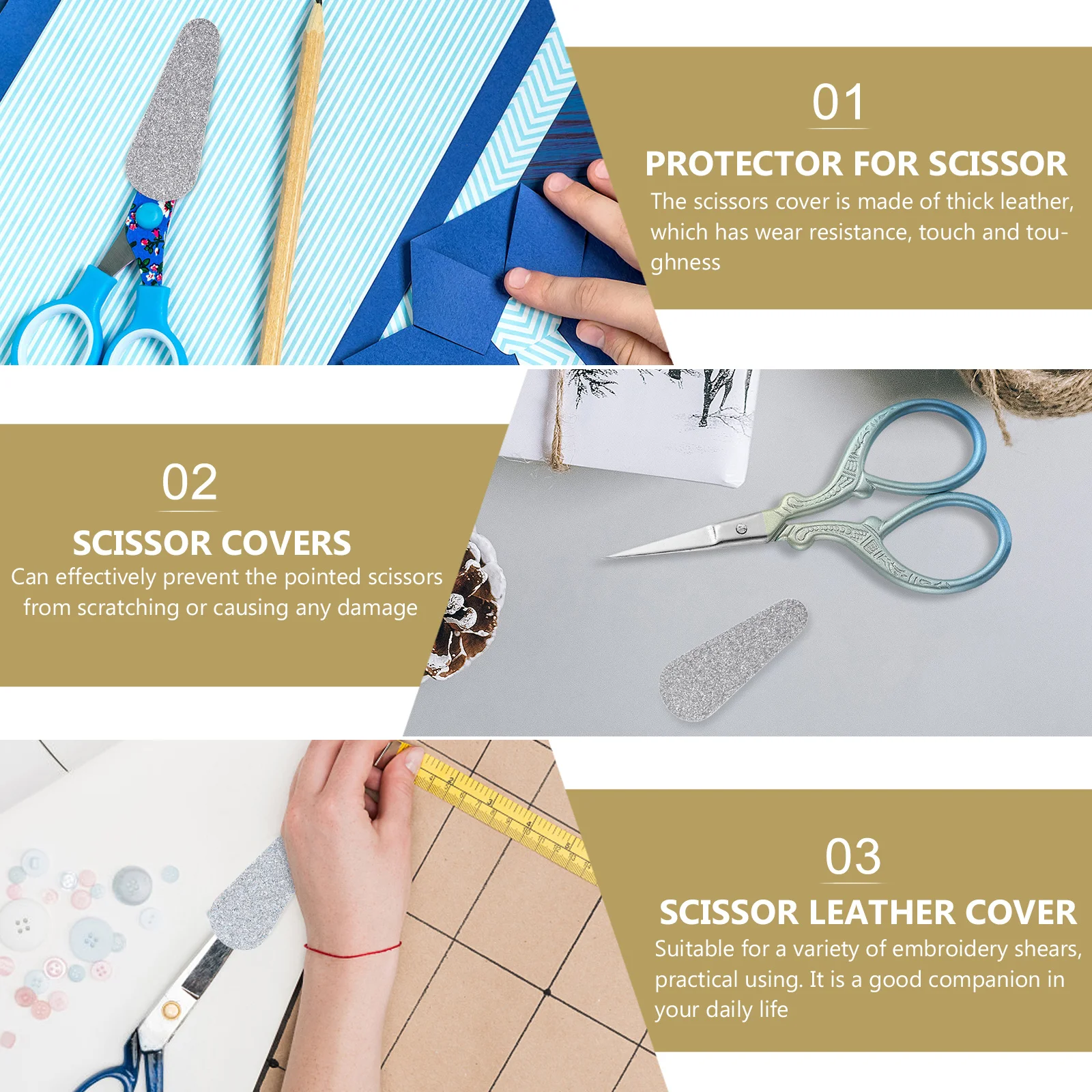 2Pcs Thick Scissor Protective Covers Sheaths Hairdressing Shear Sleeves Lightweight Portable Gift Scissor Covers
2Pcs Thick Scissor Protective Covers Sheaths Hairdressing Shear Sleeves Lightweight Portable Gift Scissor Covers
