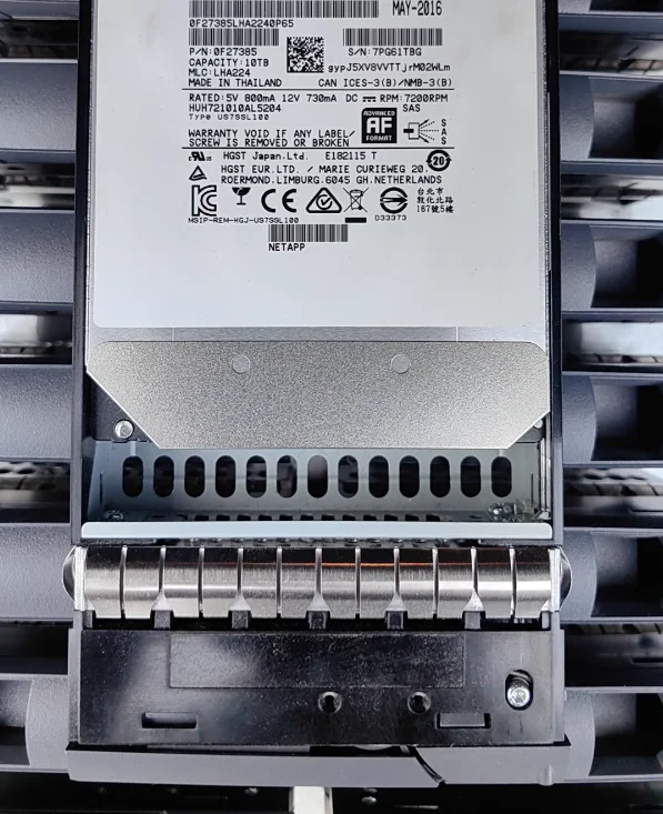 For NetApp X380A-R6 10TB 7.2k 12Gb 108-00549 FAS8200 FAS2720 hard drive
For NetApp X380A-R6 10TB 7.2k 12Gb 108-00549 FAS8200 FAS2720 hard drive