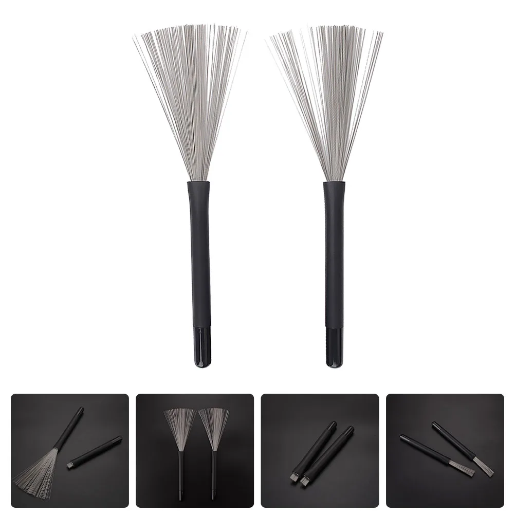 Drum Wire Steel Retractable Jazz Percussion Drum Wire Brush Roller Brushes for Drummer Beginner Bands Stable Sound
Drum Wire Steel Retractable Jazz Percussion Drum Wire Brush Roller Brushes for Drummer Beginner Bands Stable Sound