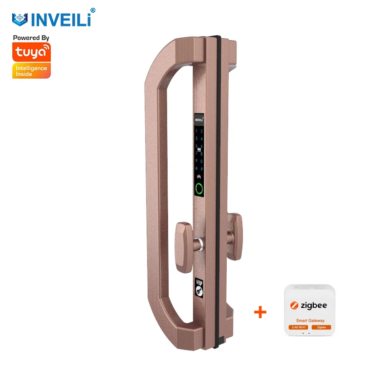 IP65 Waterproof Tuya Wifi Zigbee Stainless Steel Sliding and swing Fingerprint door Lock
IP65 Waterproof Tuya Wifi Zigbee Stainless Steel Sliding and swing Fingerprint door Lock