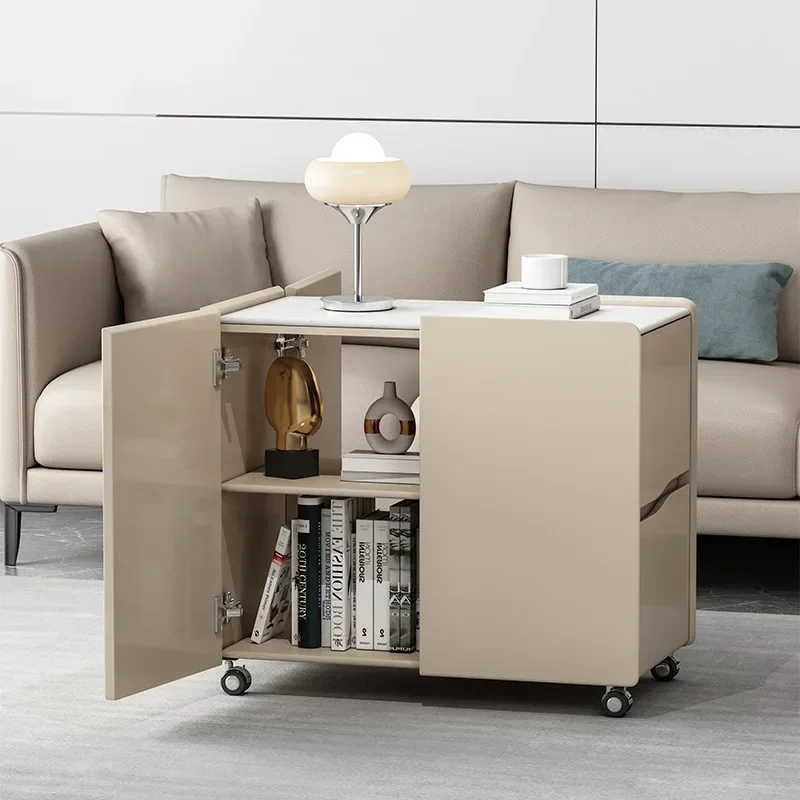 Multi-functional Solid Wood Paint Sofa Side Cabinet, Living Room Side Cabinet, Movable Table Side Cabinet Sturdy And Durable
Multi-functional Solid Wood Paint Sofa Side Cabinet, Living Room Side Cabinet, Movable Table Side Cabinet Sturdy And Durable