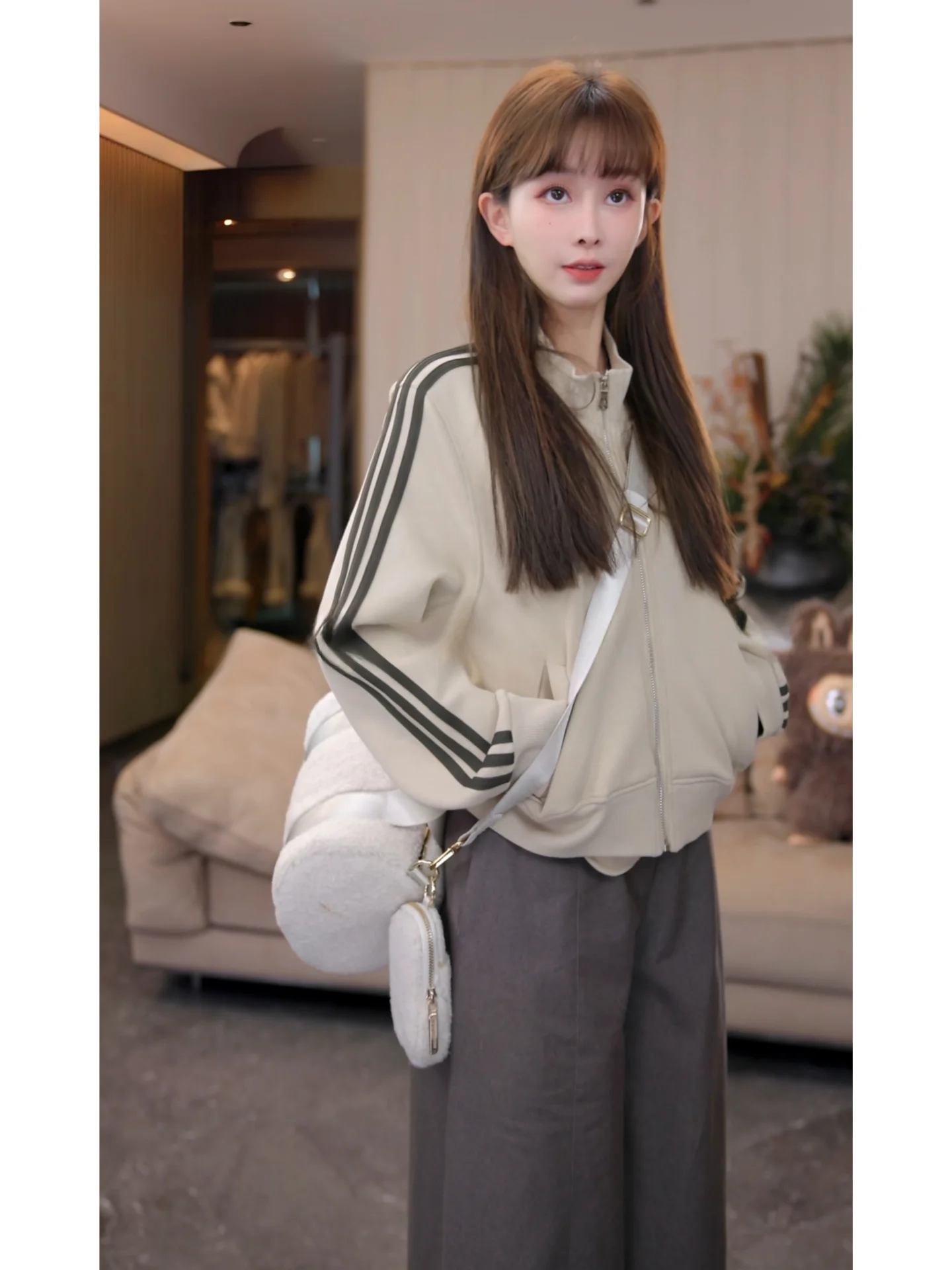 Yulu Women's Casual Commute Long Pants Two-Piece Set Neline Outerwear Slimming Simple Sle Korean Color Blo Design
Yulu Women's Casual Commute Long Pants Two-Piece Set Neline Outerwear Slimming Simple Sle Korean Color Blo Design