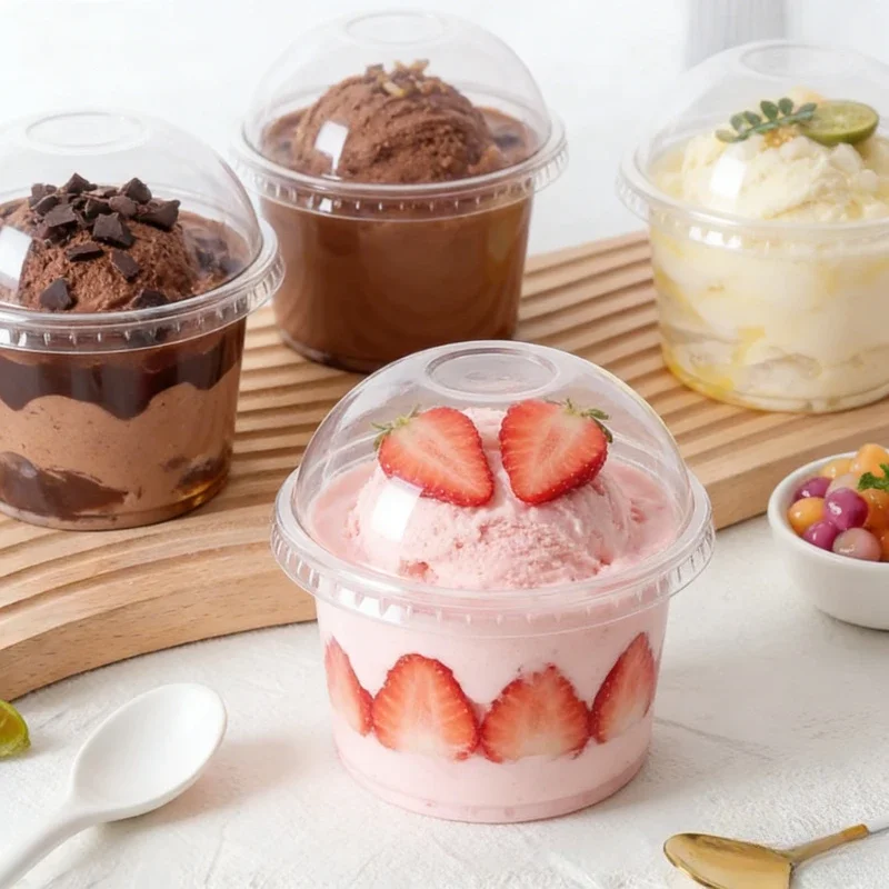 50PCS Disposable Clear Plastic Pudding Cups with Lids Tiramisu Dessert Cupsfor Baking Party Supplies Jelly Yogurt Container
50PCS Disposable Clear Plastic Pudding Cups with Lids Tiramisu Dessert Cupsfor Baking Party Supplies Jelly Yogurt Container