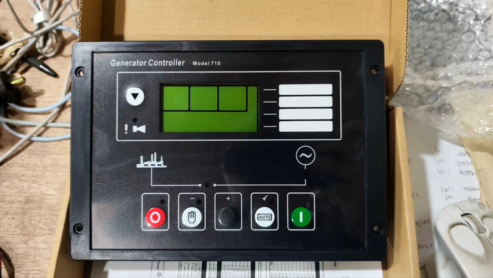 High-quality DSE710 DSE720 Controller automatic generator controller module panel generator automatic start controller
High-quality DSE710 DSE720 Controller automatic generator controller module panel generator automatic start controller