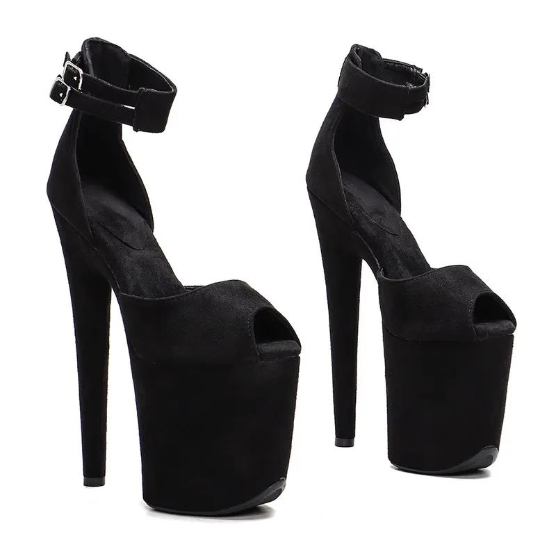 Wome Fashion 20CM/8inches PU Upper Platform Sexy High Heels Sandals Pole Dance Shoes 173
Wome Fashion 20CM/8inches PU Upper Platform Sexy High Heels Sandals Pole Dance Shoes 173