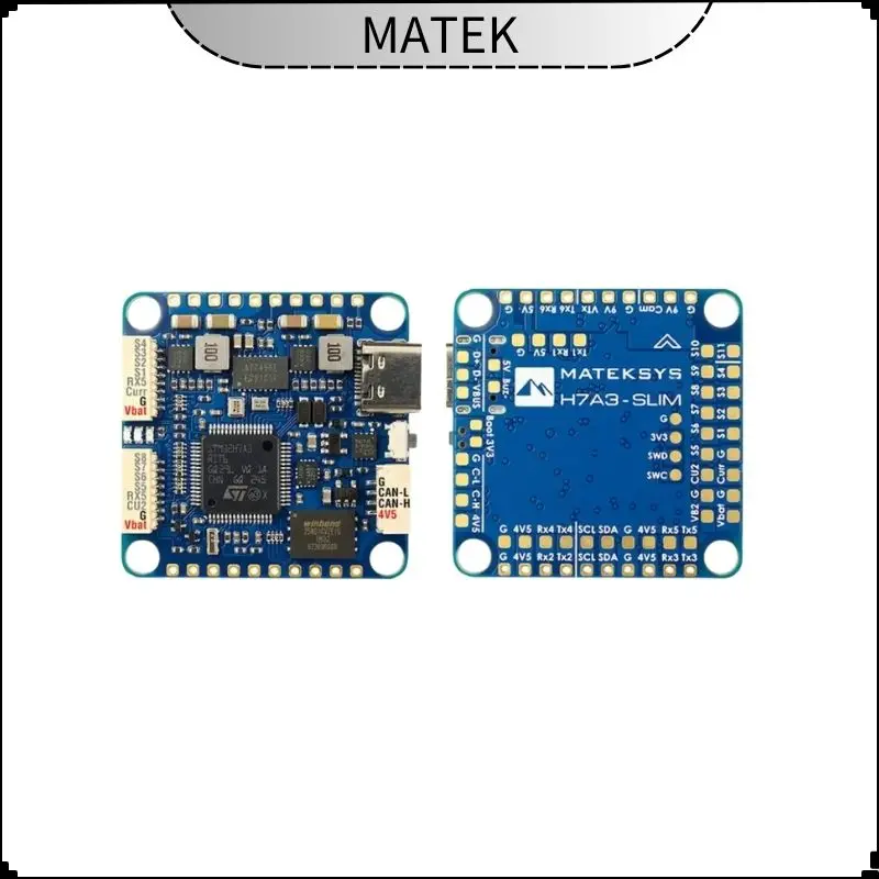 Matek MATEKSYS H7A3-SLIM STM32H7A3RIT6 Контроллер полета Встроенный ICM42688P 2 ~ 8S LiPo для RC FPV Racing Drone Long Rang
Matek MATEKSYS H7A3-SLIM STM32H7A3RIT6 Контроллер полета Встроенный ICM42688P 2 ~ 8S LiPo для RC FPV Racing Drone Long Rang