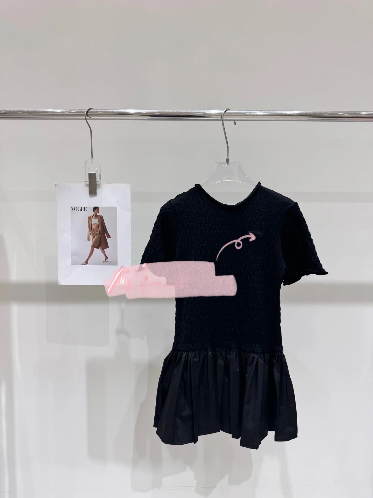 VIBE Spring Summer Knitted Puffy Dress Women's round Neck Short Sleeve Waist-Cinched Bouffant Skirt Lightweight Breathable
VIBE Spring Summer Knitted Puffy Dress Women's round Neck Short Sleeve Waist-Cinched Bouffant Skirt Lightweight Breathable