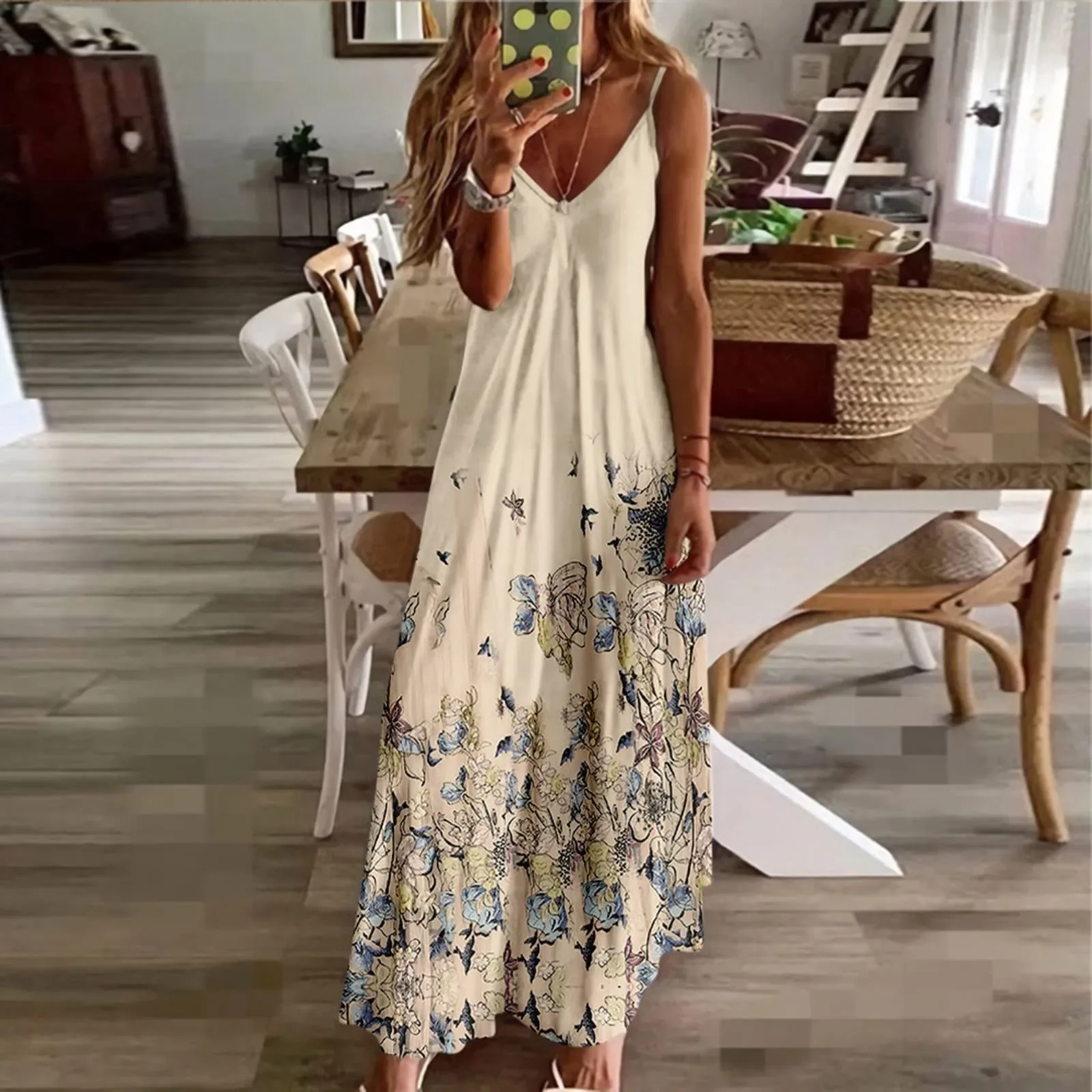 Elegant Lady Summer Sleeveless Dress Flower Sexy Maxi Dress 2024 Luxury Stylish Party Vestido Evening Dresses Girl Beach Dresses
Elegant Lady Summer Sleeveless Dress Flower Sexy Maxi Dress 2024 Luxury Stylish Party Vestido Evening Dresses Girl Beach Dresses