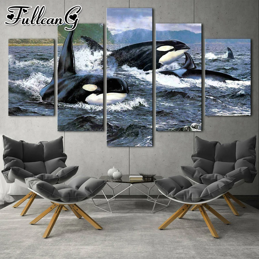 Diamond Painting White Whale Ocean Animal Diy Full Square Round Drill Diamond Embroidery 5 piece Mosaic Art Home Decor AA3834
Diamond Painting White Whale Ocean Animal Diy Full Square Round Drill Diamond Embroidery 5 piece Mosaic Art Home Decor AA3834