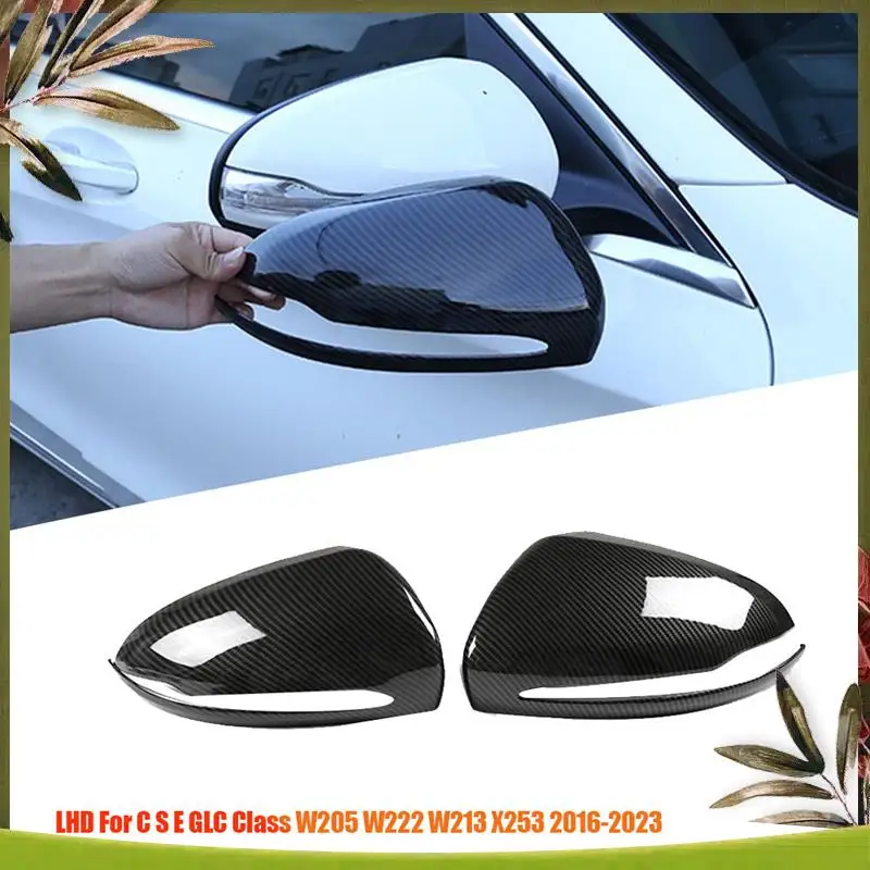 NEW 1Pair Rearview Mirror Cover Trim For Mercedes Benz C S E GLC Class W205 W222 W213 X253 16-23 Side Wing Mirror Shell LHD
NEW 1Pair Rearview Mirror Cover Trim For Mercedes Benz C S E GLC Class W205 W222 W213 X253 16-23 Side Wing Mirror Shell LHD