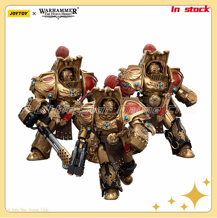 В наличии оригинальная фигурка JOYTOY 1/18 Warhammer 40000 Legio CustodesAquilon Terminator Squad, анимационная фигурка, модель
В наличии оригинальная фигурка JOYTOY 1/18 Warhammer 40000 Legio CustodesAquilon Terminator Squad, анимационная фигурка, модель