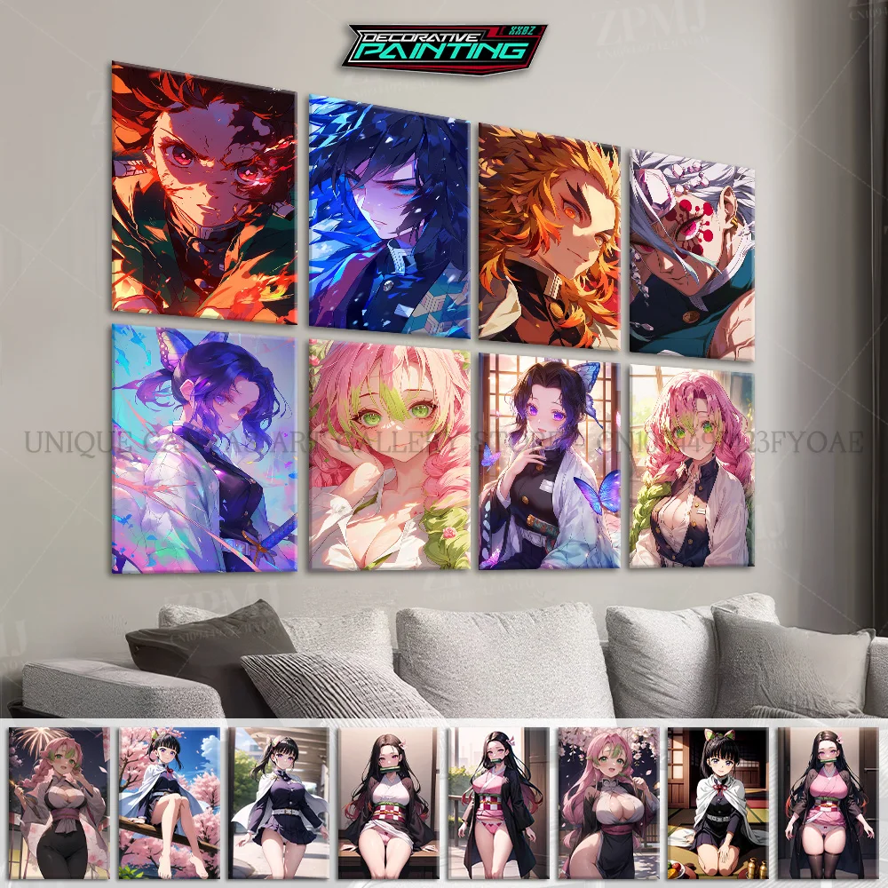 Demon Slayer:Kimetsu No Yaiba Anime Canvas Print Picture Wall Art Paintings Kochou Shinobu Home Decor Poster For Room No Frame
Demon Slayer:Kimetsu No Yaiba Anime Canvas Print Picture Wall Art Paintings Kochou Shinobu Home Decor Poster For Room No Frame
