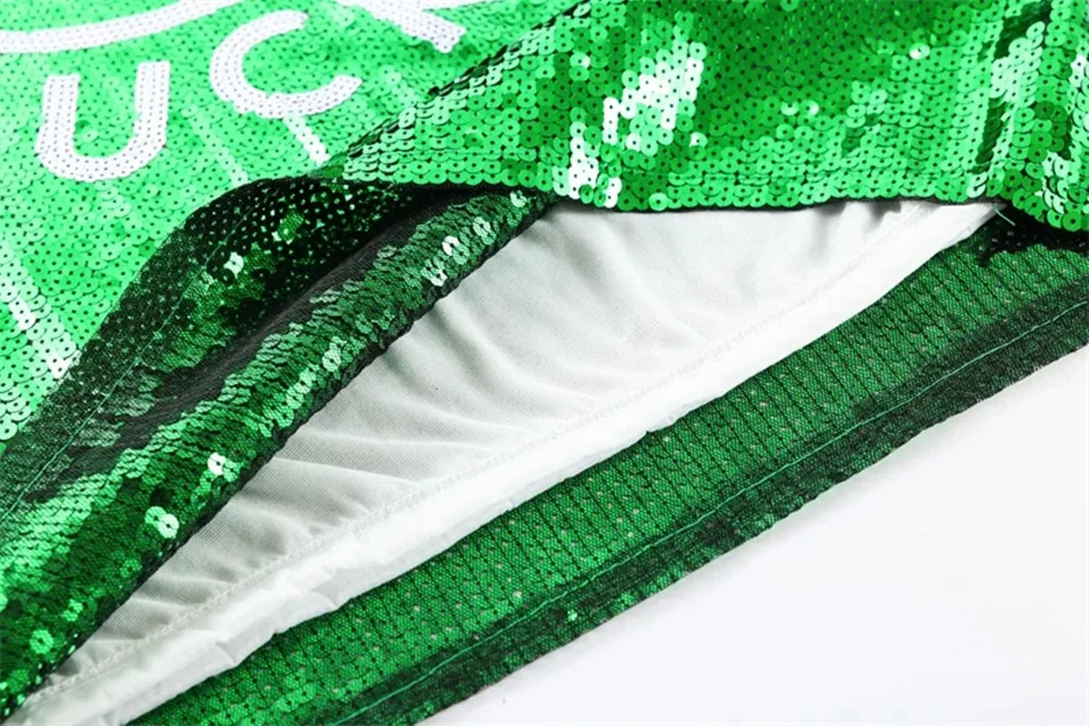 Летняя новая футболка с блестками и геометрическим узором для ночного клуба, свободная футболка в стиле хип-хоп с короткими рукавами, модный женский топ
Летняя новая футболка с блестками и геометрическим узором для ночного клуба, свободная футболка в стиле хип-хоп с короткими рукавами, модный женский топ