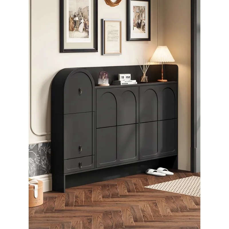 Modern simple French retro ultra-thin shoe cabinet 17cm household door entry against the wall Tipping bucket narrow shoe cabinet
Modern simple French retro ultra-thin shoe cabinet 17cm household door entry against the wall Tipping bucket narrow shoe cabinet