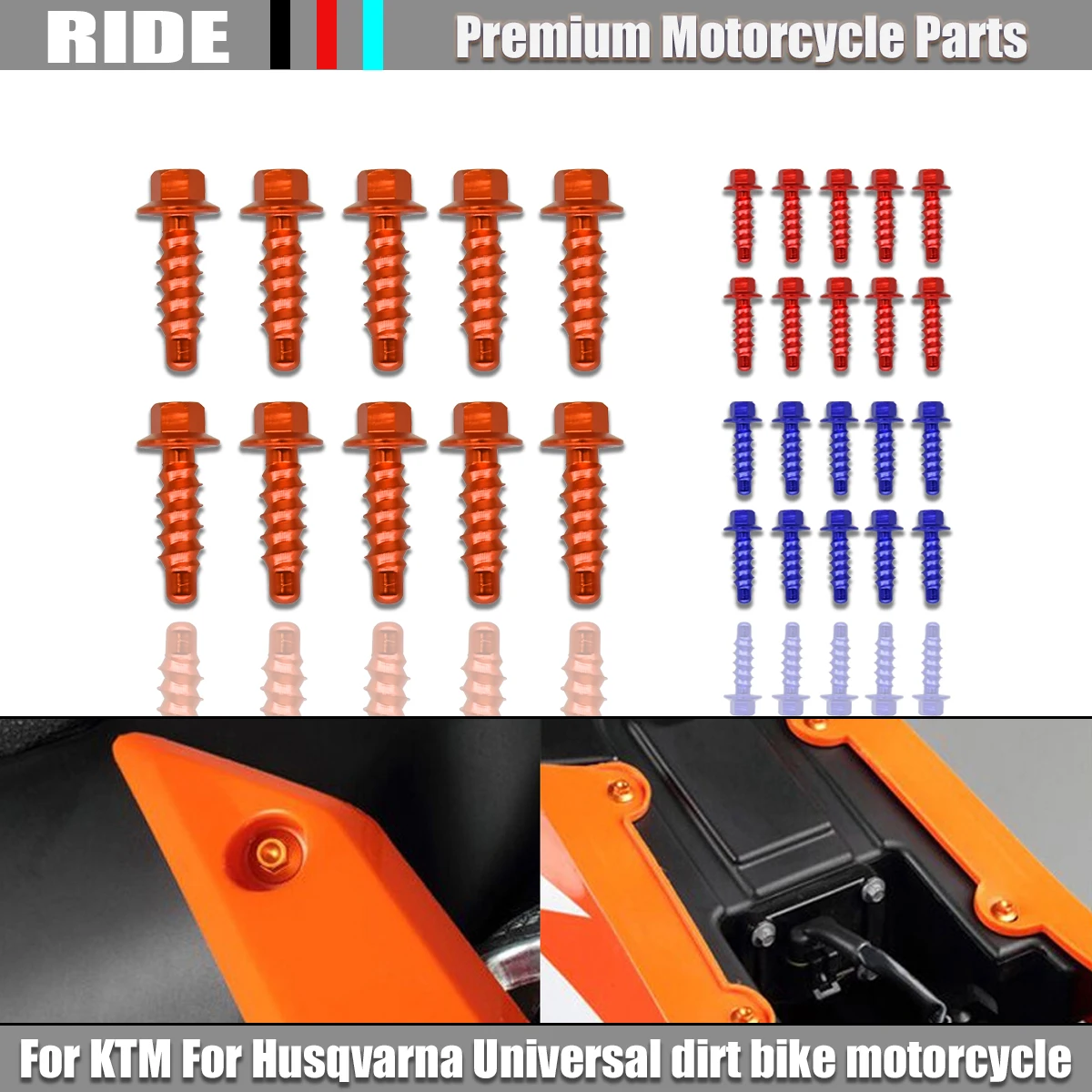 10Pcs CNC Aluminum Self Tapping Screw Bolts Kit For Husqvarna FE TE FC TC FX TX For KTM EXC EXCF XC XCF XCW SX SXF 2004-2022
10Pcs CNC Aluminum Self Tapping Screw Bolts Kit For Husqvarna FE TE FC TC FX TX For KTM EXC EXCF XC XCF XCW SX SXF 2004-2022
