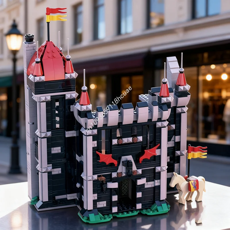 1530pcs MOC Black Dragon Tower Castle Model Building Blocks Toy Construction Assemble DIY Christmas Gift Idea Brick Birthday
1530pcs MOC Black Dragon Tower Castle Model Building Blocks Toy Construction Assemble DIY Christmas Gift Idea Brick Birthday