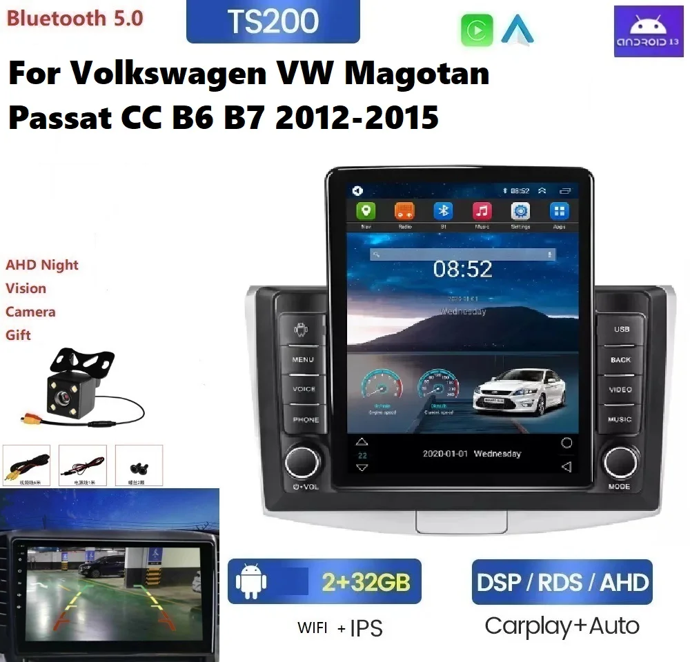 Android 13 8 + 128G стерео android для Volkswagen VW Magotan Passat CC B6 B7 2012-2015 Автомобильное видео 4G BT автомобильное радио gps
Android 13 8 + 128G стерео android для Volkswagen VW Magotan Passat CC B6 B7 2012-2015 Автомобильное видео 4G BT автомобильное радио gps