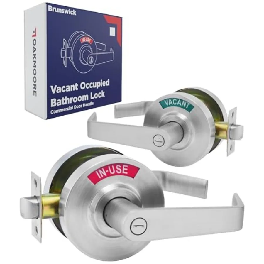Commercial Door Handle Vacant Occupied and Commercial Restroom Lock for Public Bathroom and Industrial Buildings
Commercial Door Handle Vacant Occupied and Commercial Restroom Lock for Public Bathroom and Industrial Buildings