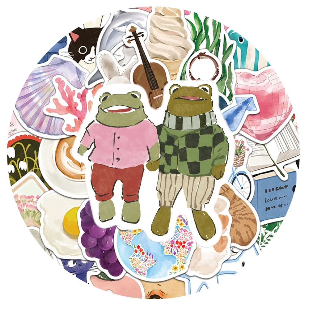 10/30/50/100pcs Cute Watercolor Diary Aesthetic Art Stickers Waterproof DIY Scrapbook Suitcase Phone Cartoon Ins Style Decals
10/30/50/100pcs Cute Watercolor Diary Aesthetic Art Stickers Waterproof DIY Scrapbook Suitcase Phone Cartoon Ins Style Decals