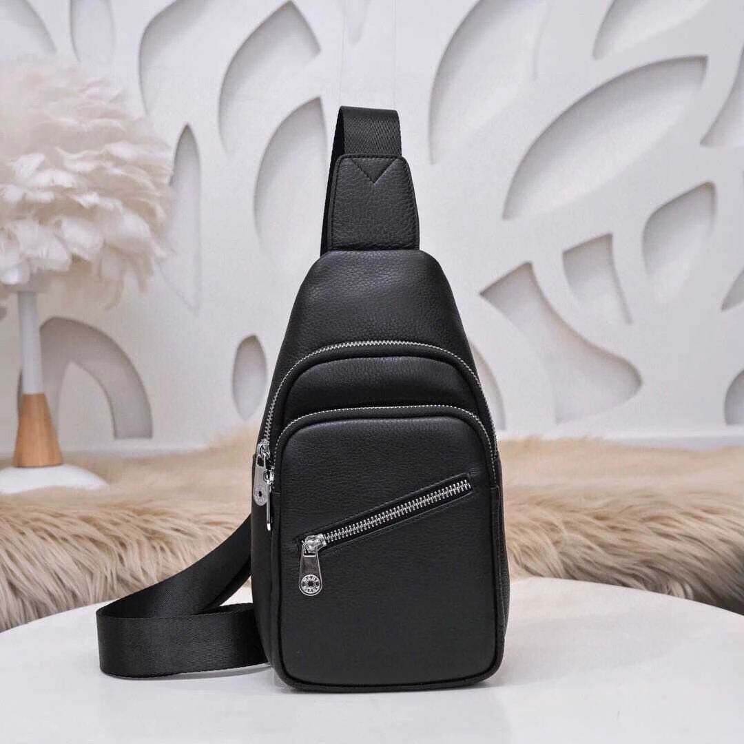 Мужская нагрудная сумка из натуральной кожи — стильная повседневная сумка через плечо черного цвета для бизнеса, путешествий и поездок на работу
Мужская нагрудная сумка из натуральной кожи — стильная повседневная сумка через плечо черного цвета для бизнеса, путешествий и поездок на работу