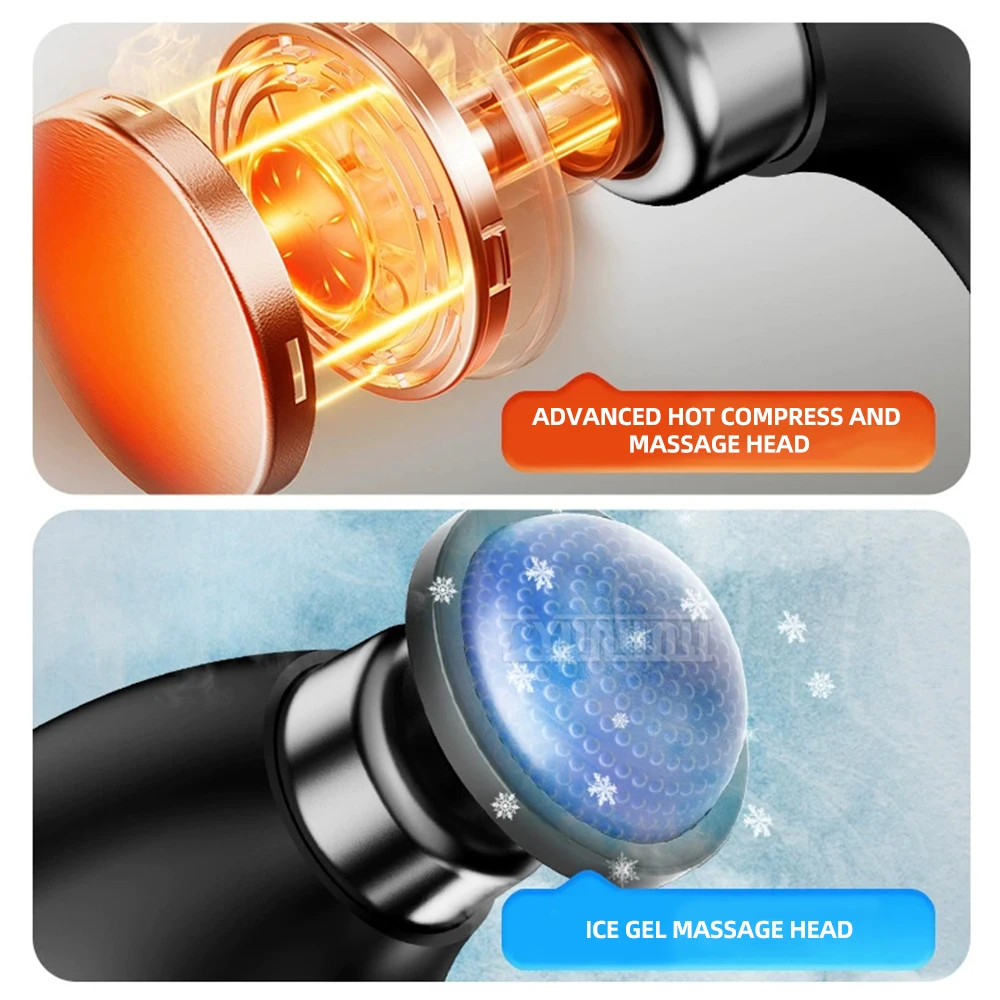 Электрический аппарат для массажа мышц - портативный массажный пистолет для фасции
Электрический аппарат для массажа мышц - портативный массажный пистолет для фасции