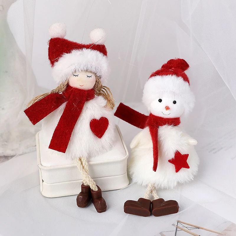 1pc Christmas White Plush Angel Doll New Year 2025 Gifts Xmas Tree Ornaments Merry Christmas Decorations for Home Navidad Natal
1pc Christmas White Plush Angel Doll New Year 2025 Gifts Xmas Tree Ornaments Merry Christmas Decorations for Home Navidad Natal