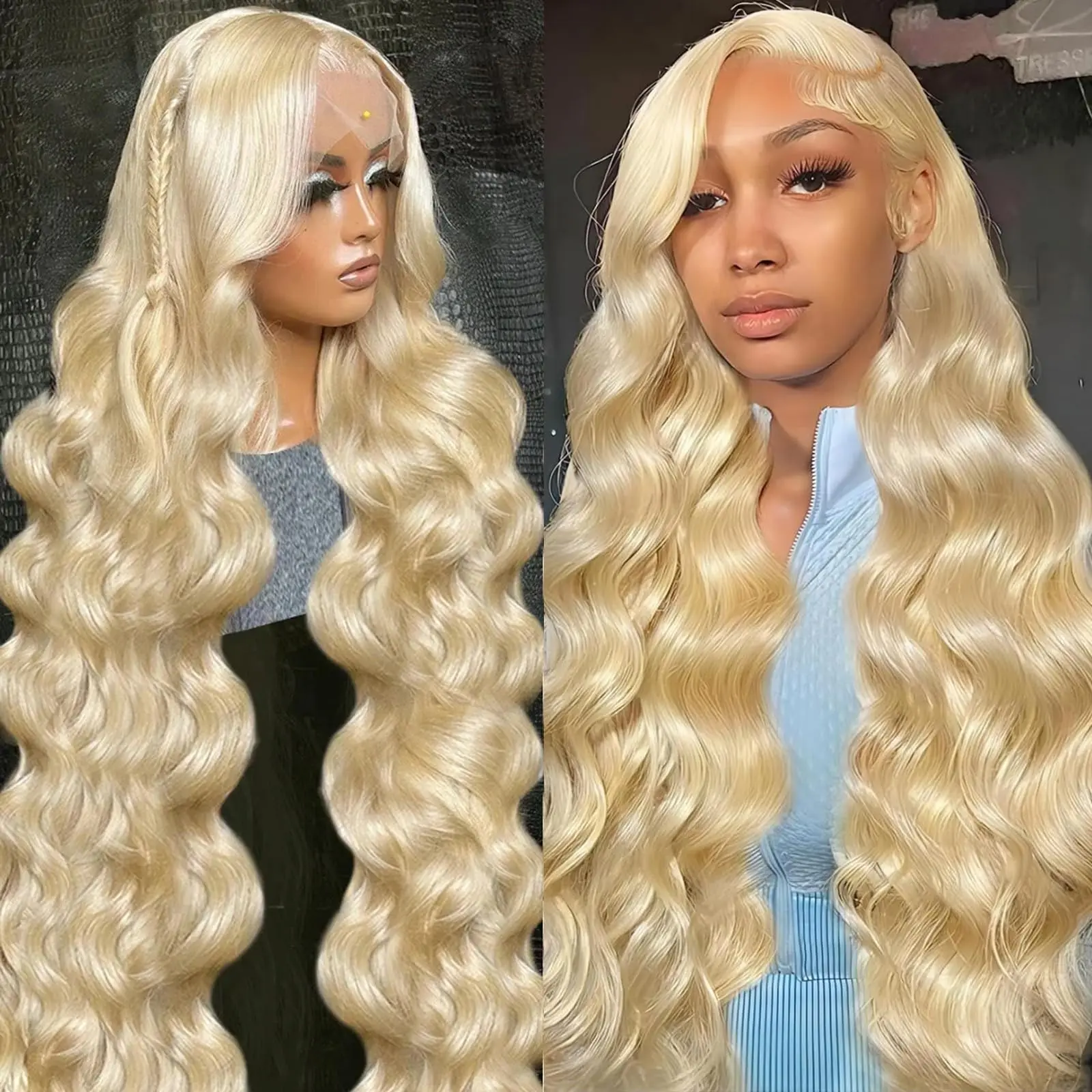 13x6 Lace Front Wig Human Hair 210% Density Body Wave 613 Blonde Lace Front Wigs Human Hair Pre Plucked Blonde Wig Human Hair
13x6 Lace Front Wig Human Hair 210% Density Body Wave 613 Blonde Lace Front Wigs Human Hair Pre Plucked Blonde Wig Human Hair