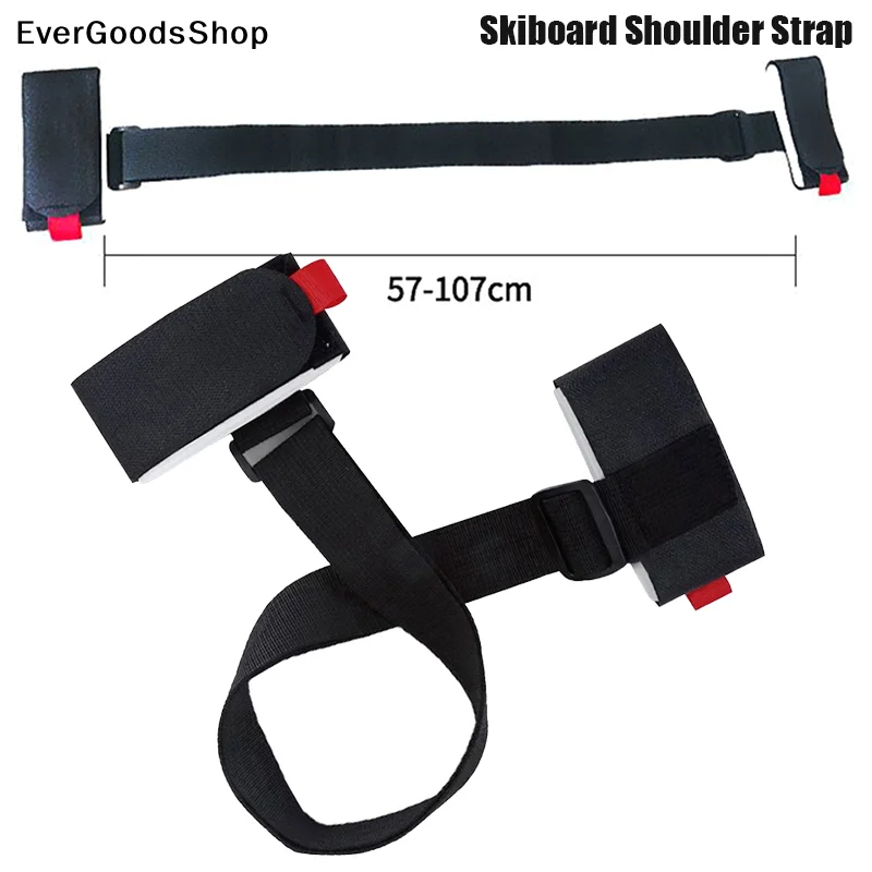 New 1PC Nylon Skiing Bags Adjustable Pole Shoulder Hand Carrier Lash Handle Straps Porter Hook Loop Protecting For Ski Snowboard
New 1PC Nylon Skiing Bags Adjustable Pole Shoulder Hand Carrier Lash Handle Straps Porter Hook Loop Protecting For Ski Snowboard