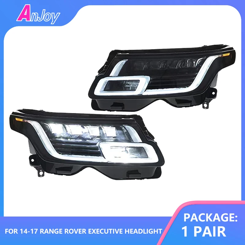 Car Head Lamps For 14-17 Range Rover Executive headlight assembly old retrofit new matrix four eyes full LED Car Accessories
Car Head Lamps For 14-17 Range Rover Executive headlight assembly old retrofit new matrix four eyes full LED Car Accessories