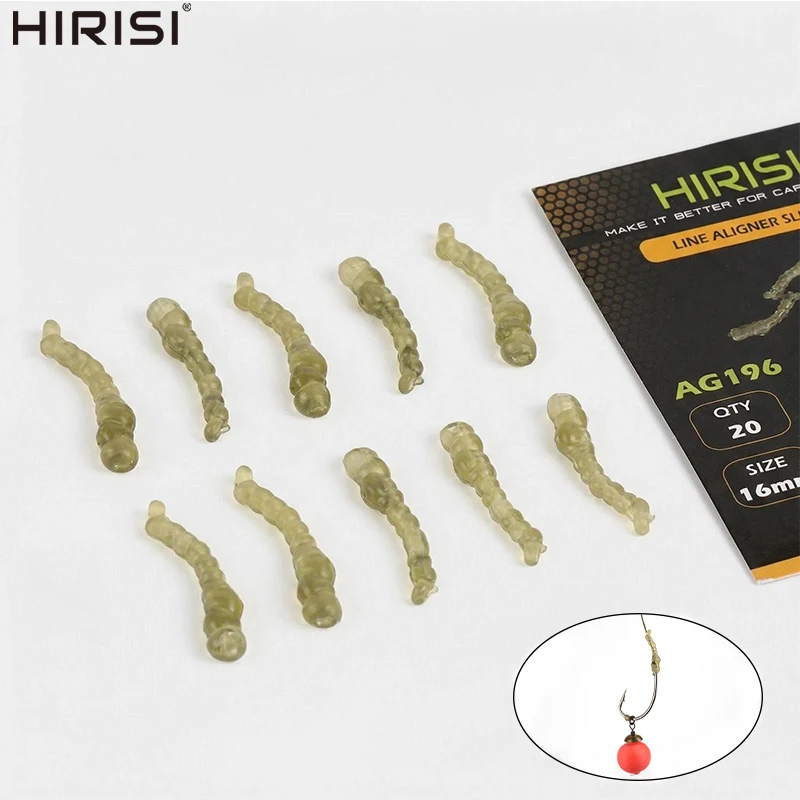 Hirisi 20pcs European Carp Fishing Tube 16mm Worm-Shaped Silicone Line Protector Carp Fishing Anti-Tangle Rig Accessories AG196
Hirisi 20pcs European Carp Fishing Tube 16mm Worm-Shaped Silicone Line Protector Carp Fishing Anti-Tangle Rig Accessories AG196