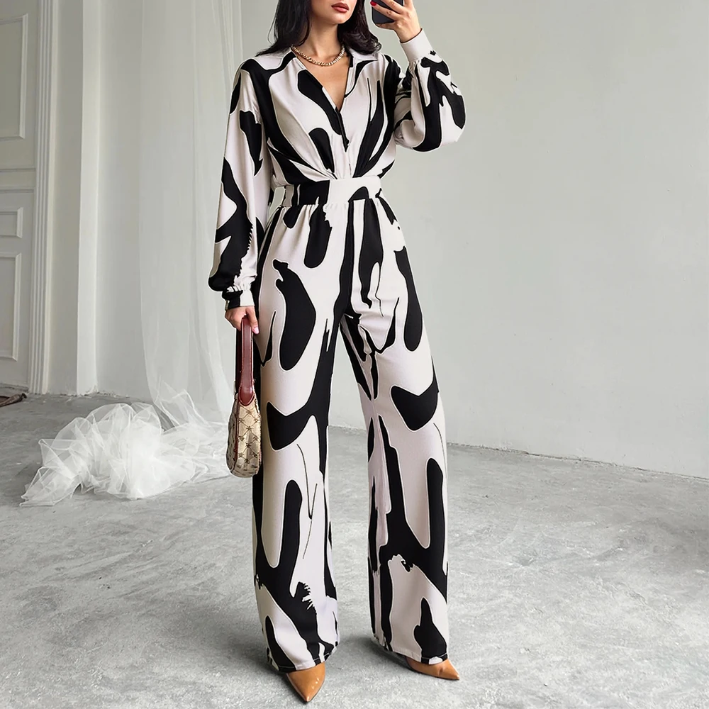 Mia Muse Autumn Jumpsuits 2025 Women's Casual Contrast Color Long Sleeve V-Neck Full Length Straight Pants Jumpsuits
Mia Muse Autumn Jumpsuits 2025 Women's Casual Contrast Color Long Sleeve V-Neck Full Length Straight Pants Jumpsuits