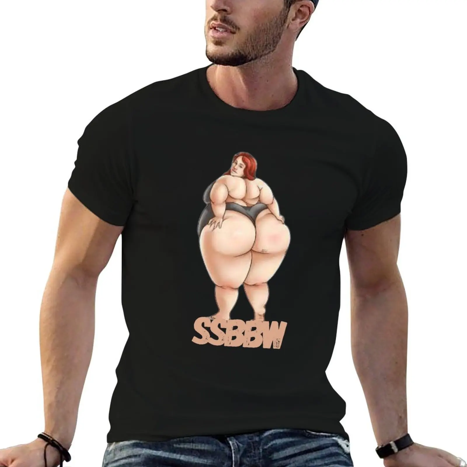 SSBBW T-Shirt printed t shirts for man t shirt for man man t shirts cotton T-shirt
SSBBW T-Shirt printed t shirts for man t shirt for man man t shirts cotton T-shirt