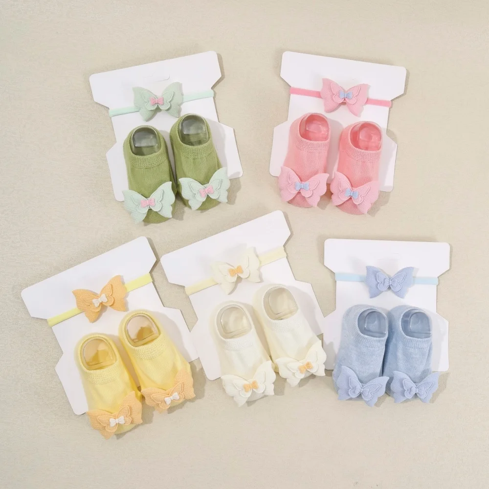 Bow Headband Socks Set Soft Cute Bow Elastic Baby Headband And Anti-slip Socks For Newborn Infant Girls Princess Accessories
Bow Headband Socks Set Soft Cute Bow Elastic Baby Headband And Anti-slip Socks For Newborn Infant Girls Princess Accessories