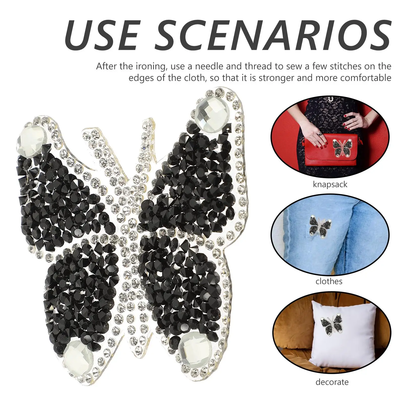 10 Pcs Resin Iron On Patches Lightweight Compact Size Sewing Clothes Decorative Butterfly Multi Function Back Applique Garment
10 Pcs Resin Iron On Patches Lightweight Compact Size Sewing Clothes Decorative Butterfly Multi Function Back Applique Garment