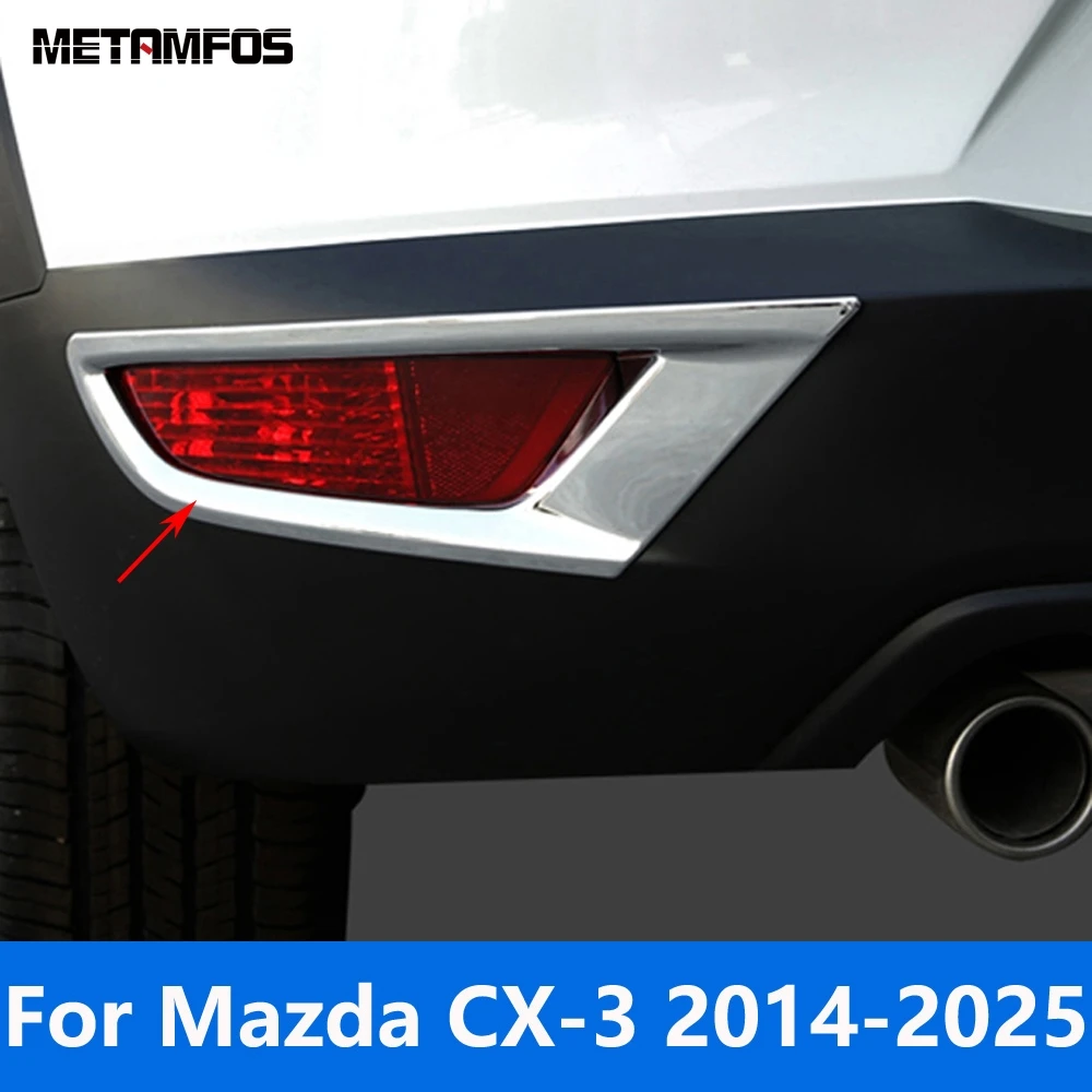For Mazda CX3 CX-3 2014-2023 2024 2025 Chrome Rear Fog Light Lamp Cover Trim Foglight Frame Protector Accessories Car Styling
For Mazda CX3 CX-3 2014-2023 2024 2025 Chrome Rear Fog Light Lamp Cover Trim Foglight Frame Protector Accessories Car Styling